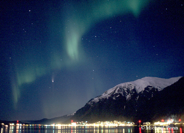 Hale Bopp over Juneau